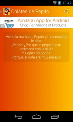 Chistes de Pepito android App screenshot 0