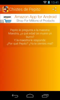 Chistes de Pepito android App screenshot 3